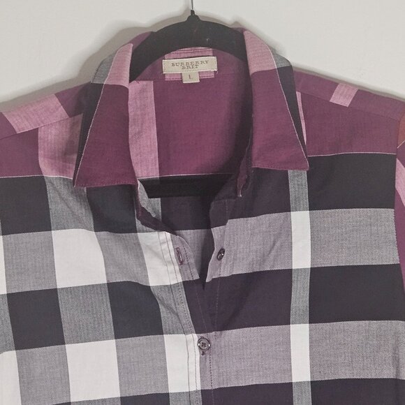 Burberry Brit Button Down Shirt, Size Large - Picture 3 of 11